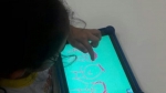 Jardim I trabalhando a família na aula de Inglês.