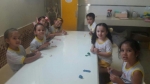 Jardim I trabalhando a família em Inglês.