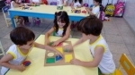 Atividades Geométricas com materiais recicláveis